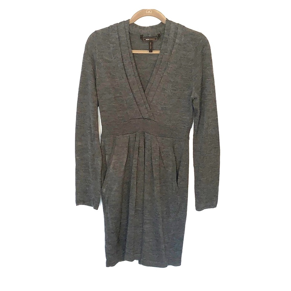 BCBG Max Azria Sweater Dress w Pockets L